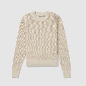 Everlane Mesh Soft Cotton Crew | Size: S